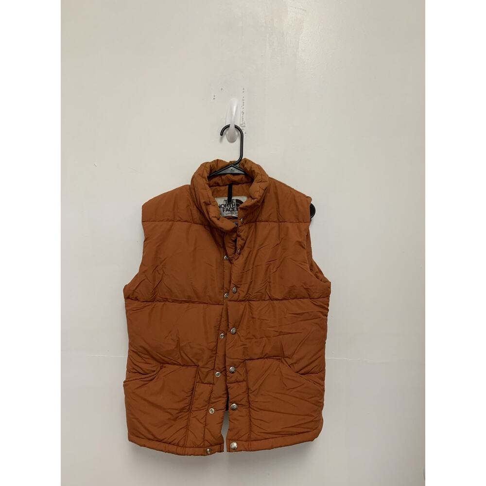 North Face Vintage 70’s Down Vest Rust Orange Medium